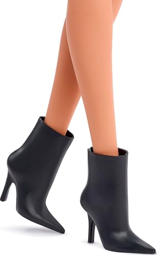 BARBIE BASICS MODEL 01 MUÑECA COLECCIONISTA CON CABELLO MORENO MINI VESTIDO Y ZAPATOS NEGROS MODA DE AJUSTE UNIVERSAL CUERPO - 5