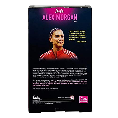 BARBIE SIGNATURE ALEX MORGAN MUÑECA TOTALMENTE POSABLE DE EDICIÓN LIMITADA - 5