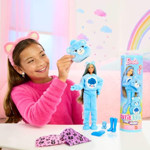 BARBIE CUTIE REVEAL CARE BEARS SERIES MUÑECA Y ACCESORIOS CON DISFRAZ DE OSO GRUÑÓN Y 10 SORPRESAS INCLUYENDO CAMBIO DE COLOR - 2