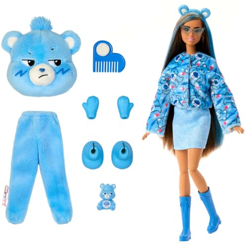 BARBIE CUTIE REVEAL CARE BEARS SERIES MUÑECA Y ACCESORIOS CON DISFRAZ DE OSO GRUÑÓN Y 10 SORPRESAS INCLUYENDO CAMBIO DE COLOR - 3