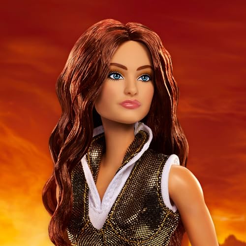 BARBIE MUÑECA EXCLUSIVA TEELA COLECCIONABLE EN MONO ESPADA SOPORTE PARA MUÑECAS Y EMBALAJE EXHIBIDO TEMA DE PELÍCULA MOTU - 2
