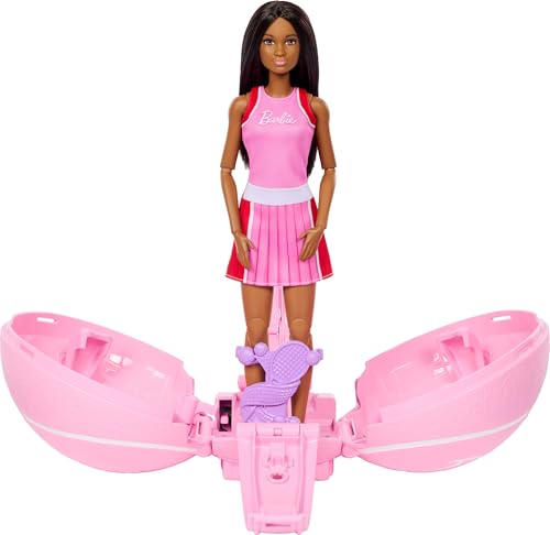 BARBIE MUÑECO Y ACCESORIOS DE JUGADOR DE TENIS CON MUÑECA BRUNETTE FASHION Y 8 SORPRESAS Y UNA FUNDA PARA PELOTA DE TENIS - 5