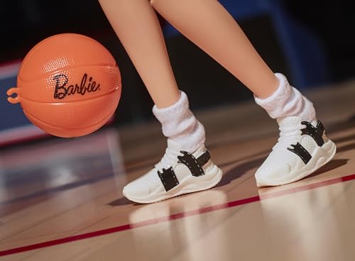 BARBIE MUÑECA EXCLUSIVA SUE BIRD CON ROPA DE UNIFORME NÚMERO 10 Y ACCESORIO DE BALONCESTO - 5