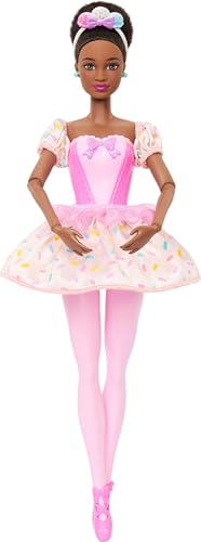 BARBIE IN THE NUTCRACKER LAND OF SWEETS BAILARINA CON TUTÚ Y ACCESORIOS TEMÁTICOS DE CARAMELO NIKKI - 2