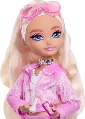 BARBIE DREAM BESTIES WEEKEND GETAWAY MALIBU MUÑECA Y ACCESORIOS MUÑECA DE MODA CON MODAS EXTRAÍBLES Y 7 PIEZAS DE JUGUETE - 2