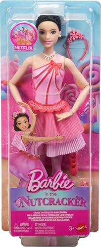 BARBIE IN THE NUTCRACKER LAND OF SWEETS BAILARINA CON TUTÚ Y ACCESORIOS TEMÁTICOS DE CARAMELOS RENEE - 6