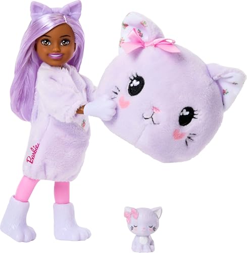 BARBIE CUTIE REVEAL CUDDLY SERIES CHELSEA MUÑECAS PEQUEÑAS Y ACCESORIOS CON 6 SORPRESAS INCLUYENDO CAMBIO DE COLOR Y MINI - 2