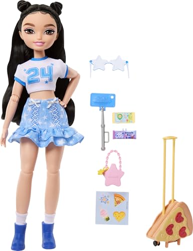 BARBIE DREAM BESTIES WEEKEND GETAWAY RENEE MUÑECA Y ACCESORIOS MUÑECA DE MODA CON MODAS EXTRAÍBLES Y 7 PIEZAS DE JUGUETE - 1