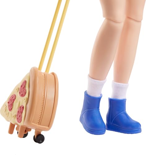 BARBIE DREAM BESTIES WEEKEND GETAWAY RENEE MUÑECA Y ACCESORIOS MUÑECA DE MODA CON MODAS EXTRAÍBLES Y 7 PIEZAS DE JUGUETE - 4