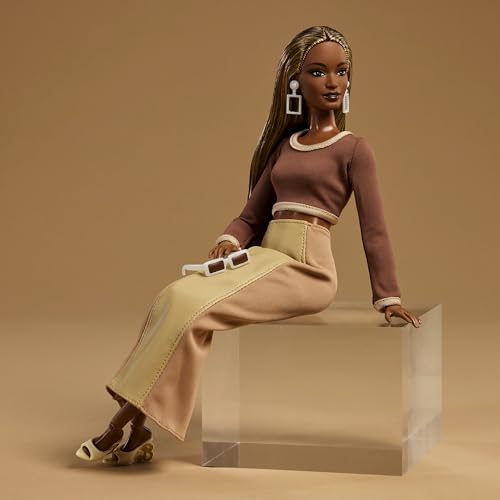 BARBIE BASICS YOU CREATE NEUTRAL KIT 002 CON MUÑECA DE MODA PERSONALIZABLE Y ROPA DE AJUSTE UNIVERSAL CUERPO ARTICULABLE - 3