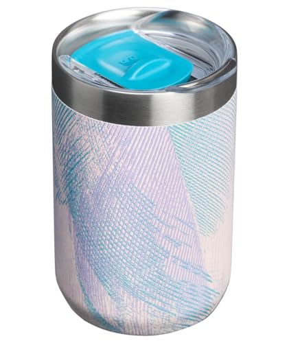 STANLEY EVERYDAY CAMP CUP TAZA DE 12 ONZAS TAPA PARA BEBER TAZA PARA CAFÉ TÉ Y BEBIDAS ACERO INOXIDABLE AISLADO SIN BPA PLUMA - 3