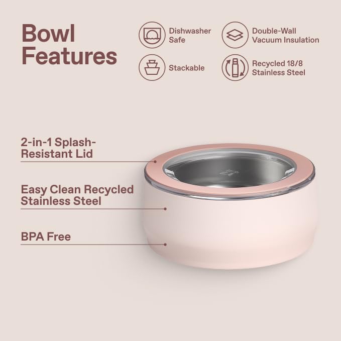 STANLEY THE PET BOWL 24 OZ 3 TAZAS 07 L SAHARA PLUME - 5