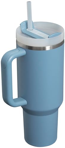 STANLEY QUENCHER H20 VASO TÉRMICO CON ASA Y PAJITA 40 OZ TAPA FLOWSTATE DE 3 POSICIONES COMPATIBLE CON PORTAVASOS PARA VIAJES - 3