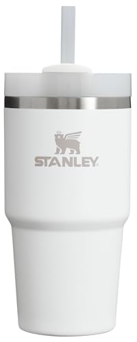 STANLEY QUENCHER H20 VASO DE 20 ONZAS CON PAJILLA Y TAPA GIRATORIA DE 3 POSICIONES COMPATIBLE CON PORTAVASOS PARA VIAJES VASO - 1
