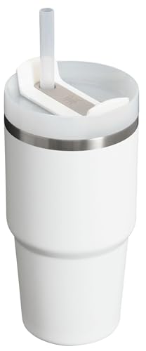STANLEY QUENCHER H20 VASO DE 20 ONZAS CON PAJILLA Y TAPA GIRATORIA DE 3 POSICIONES COMPATIBLE CON PORTAVASOS PARA VIAJES VASO - 2