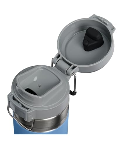 STANLEY QUICK FLIP GO BOTELLA DE AGUA DE 24 ONZAS TAPA DE BOTÓN A PRUEBA DE FUGAS Y PLEGABLE PARA VIAJES Y DEPORTES ACERO - 2