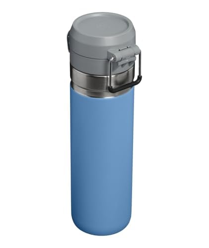 STANLEY QUICK FLIP GO BOTELLA DE AGUA DE 24 ONZAS TAPA DE BOTÓN A PRUEBA DE FUGAS Y PLEGABLE PARA VIAJES Y DEPORTES ACERO - 3
