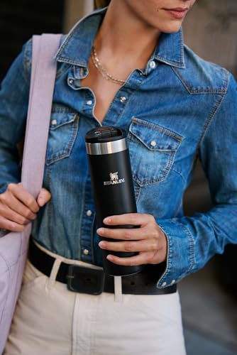 STANLEY TRANSIT FLIPTOP TAZA DE VIAJE PARA CAFÉ A PRUEBA DE FUGAS ACERO INOXIDABLE AISLADO AL VACÍO SE MANTIENE CALIENTE O FRÍA - 4