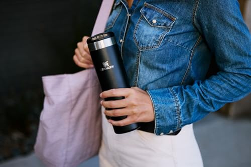 STANLEY TRANSIT FLIPTOP TAZA DE VIAJE PARA CAFÉ A PRUEBA DE FUGAS ACERO INOXIDABLE AISLADO AL VACÍO SE MANTIENE CALIENTE O FRÍA - 5