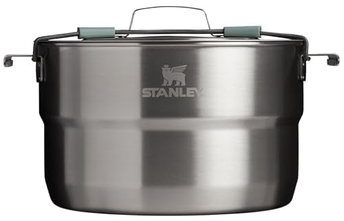 STANLEY WILDFARE CORE JUEGO COMPLETO DE COCINA DE CAMPAMENTO DE 26 PIEZAS OLLA DE 4 CUARTOS CON TAPA SARTÉN DE 8 PULGADAS 4 - 1