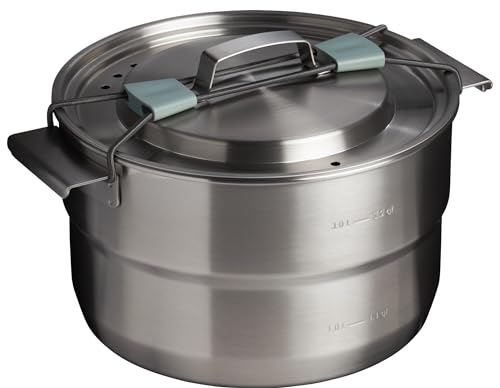 STANLEY WILDFARE CORE JUEGO COMPLETO DE COCINA DE CAMPAMENTO DE 26 PIEZAS OLLA DE 4 CUARTOS CON TAPA SARTÉN DE 8 PULGADAS 4 - 4
