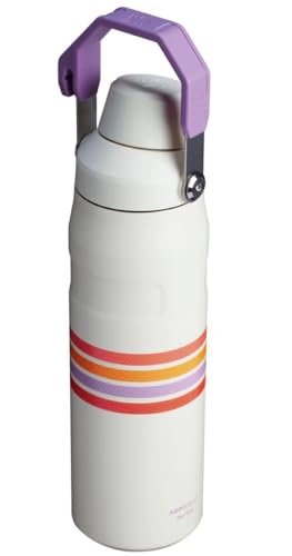 STANLEY VARSITY ICEFLOW AEROLIGHT BOTELLA DE AGUA DE FLUJO RÁPIDO DE 24 ONZAS TAPA DE BOQUILLA EN ÁNGULO LIGERA Y A PRUEBA - 2
