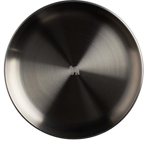 STANLEY WILDFARE PRO PLATO DE ACERO INOXIDABLE PLATO APILABLE DE 8 PULGADAS VAJILLA PORTÁTIL PARA EXTERIORES ESENCIALES - 2