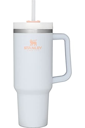 STANLEY VASO DE ACERO INOXIDABLE CON AISLAMIENTO REUTILIZABLE DE 40 OZ ADVENTURE QUENCHER CLOUD - 1