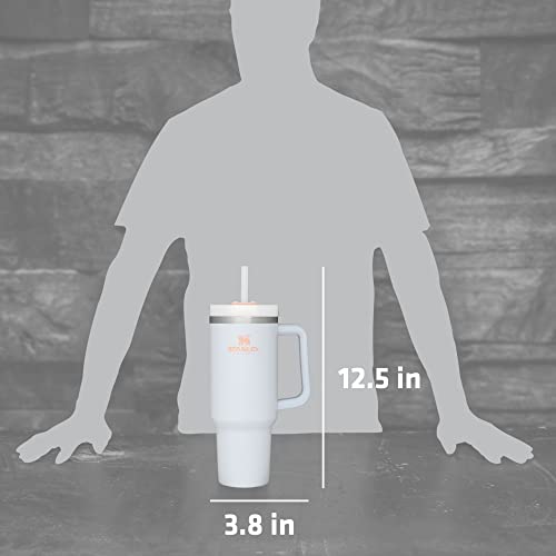 STANLEY VASO DE ACERO INOXIDABLE CON AISLAMIENTO REUTILIZABLE DE 40 OZ ADVENTURE QUENCHER CLOUD - 4