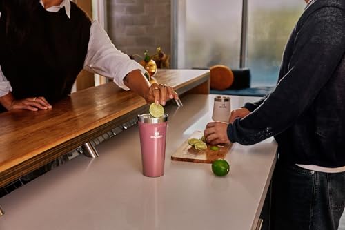 STANLEY VASO PARA USO DIARIO TAPA DE ENCAJE A PRESIÓN PARA BEBER TAZA PARA BEBIDAS CAFÉ Y CÓCTELES COPA DE VINO DE ACERO - 4