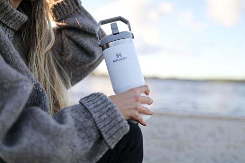 STANLEY ICEFLOW VASO CON PAJILLA ABATIBLE CON ASA 30 ONZAS TAPA GIRATORIA Y POPOTE ABATIBLE BOTELLA DE AGUA RESISTENTE A FUGAS - 2