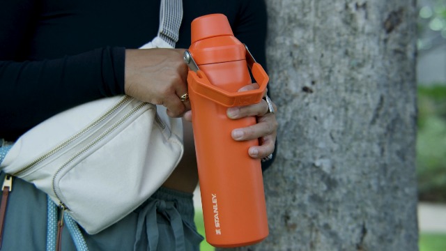STANLEY ICEFLOW BOTELLA DE AGUA DE FLUJO RÁPIDO DE 24 ONZAS TAPA DE BOQUILLA EN ÁNGULO LIGERA Y A PRUEBA DE FUGAS PARA VIAJES - 7