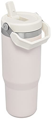 STANLEY ICEFLOW VASO DE ACERO INOXIDABLE CON AISLAMIENTO TÉRMICO PAJILLA ABATIBLE TAPA ANTIFUGAS PARA EL HOGAR OFICINA - 3