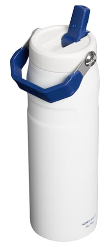 STANLEY ICEFLOW FLIP STRAW 20 WATER BOTTLE 24 OZ BUILTIN STRAW WITH LARGER OPENING LIGHTWEIGHT AND LEAK RESISTANT INSULATED - 2