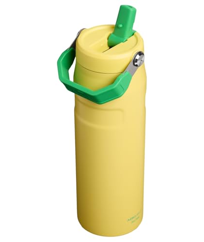 STANLEY ICEFLOW FLIP STRAW 20 WATER BOTTLE 24 OZ BUILTIN STRAW WITH LARGER OPENING LIGHTWEIGHT AND LEAK RESISTANT INSULATED - 2