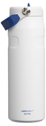 STANLEY ICEFLOW FLIP STRAW 20 WATER BOTTLE 24 OZ BUILTIN STRAW WITH LARGER OPENING LIGHTWEIGHT AND LEAK RESISTANT INSULATED - 3