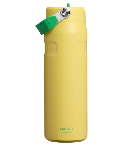 STANLEY ICEFLOW FLIP STRAW 20 WATER BOTTLE 24 OZ BUILTIN STRAW WITH LARGER OPENING LIGHTWEIGHT AND LEAK RESISTANT INSULATED - 3