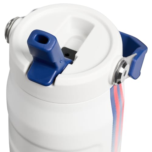 STANLEY ICEFLOW FLIP STRAW 20 WATER BOTTLE 24 OZ BUILTIN STRAW WITH LARGER OPENING LIGHTWEIGHT AND LEAK RESISTANT INSULATED - 4