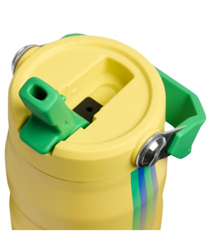 STANLEY ICEFLOW FLIP STRAW 20 WATER BOTTLE 24 OZ BUILTIN STRAW WITH LARGER OPENING LIGHTWEIGHT AND LEAK RESISTANT INSULATED - 4
