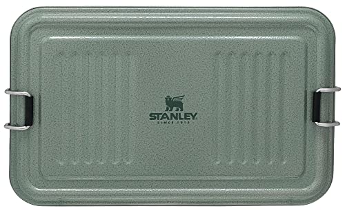 STANLEY CAJA ÚTIL LEGENDARIA CLÁSICA 120 LT CAJA DE METAL PARA SNACKS Y ALMUERZO CONTENEDOR DE ALMACENAMIENTO DE ALIMENTOS - 1