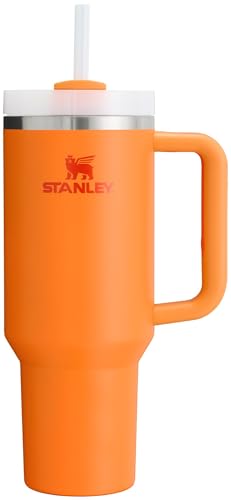 STANLEY QUENCHER H20 VASO CON MANGO Y PAJITA DE 40 ONZAS TAPA FLOWSTATE DE 3 POSICIONES COMPATIBLE CON PORTAVASOS PARA VIAJES - 1