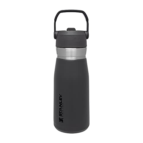 STANLEY ICEFLOW BOTELLA DE ACERO INOXIDABLE CON PAJILLA BOTELLA DE AGUA AISLADA AL VACÍO PARA EL HOGAR LA OFICINA O EL AUTOMÓVIL - 1