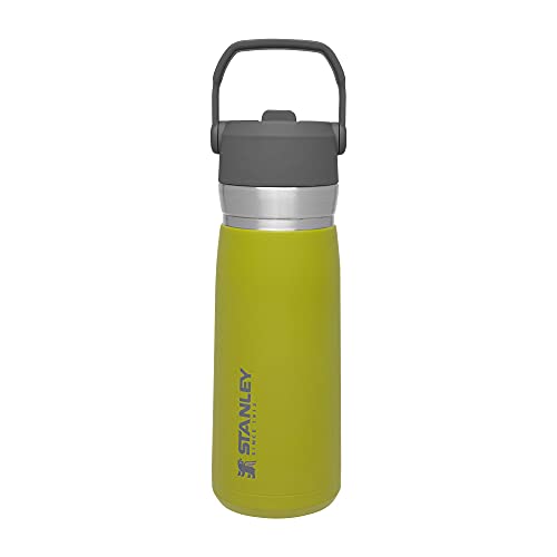 STANLEY ICEFLOW BOTELLA DE AGUA CON POPOTE ABATIBLE DE 22 ONZAS POPOTE INTEGRADO PARA VIAJES Y DEPORTES LIGERA Y RESISTENTE - 1