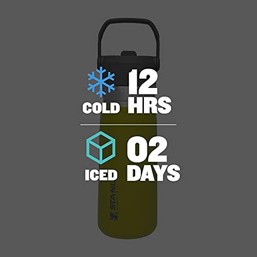 STANLEY ICEFLOW BOTELLA DE AGUA CON POPOTE ABATIBLE DE 22 ONZAS POPOTE INTEGRADO PARA VIAJES Y DEPORTES LIGERA Y RESISTENTE - 2