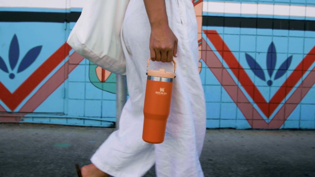 STANLEY ICEFLOW BOTELLA DE AGUA CON POPOTE ABATIBLE DE 22 ONZAS POPOTE INTEGRADO PARA VIAJES Y DEPORTES LIGERA Y RESISTENTE - 6