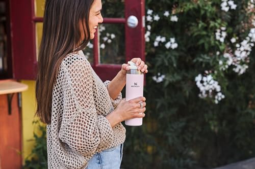 STANLEY AEROLIGHT TRANSIT BOTTLE BOTELLA DE 20 ONZAS TAPA CON CIERRE PARA BEBER BOTELLA DE AGUA O TAZA DE VIAJE DE CAFÉ - 4