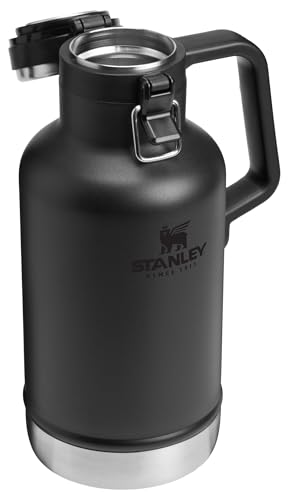 STANLEY JARRA CLÁSICA DE FÁCIL VERTIDO GROWLER DE 64 OZ MANTIENE LA CERVEZA FRÍA O EL CAFÉ CALIENTE TAPA CON REVESTIMIENTO - 2
