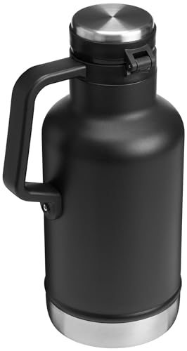 STANLEY JARRA CLÁSICA DE FÁCIL VERTIDO GROWLER DE 64 OZ MANTIENE LA CERVEZA FRÍA O EL CAFÉ CALIENTE TAPA CON REVESTIMIENTO - 3
