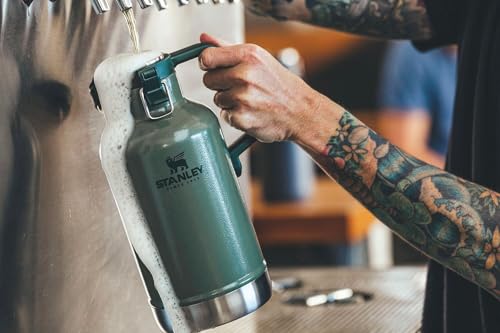 STANLEY JARRA CLÁSICA DE FÁCIL VERTIDO GROWLER DE 64 OZ MANTIENE LA CERVEZA FRÍA O EL CAFÉ CALIENTE TAPA CON REVESTIMIENTO - 4