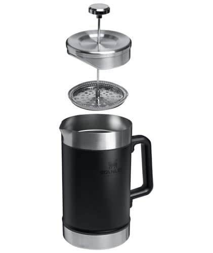 STANLEY CAFETERA CLÁSICA DE PRENSA FRANCESA QUE SE MANTIENE CALIENTE 48 ONZAS INFUSIÓN DE 5 MINUTOS 4 HORAS DE CALOR FILTRO - 2